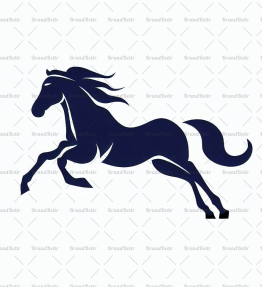 Galoppierendes Pferd